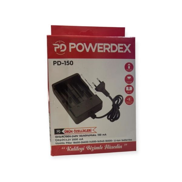 Powerdex PD-150 Hızlı Şarj Cihazı