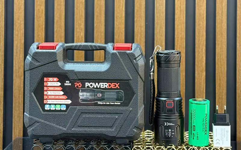 Powerdex PD-15000 70W Profesyonel El Feneri