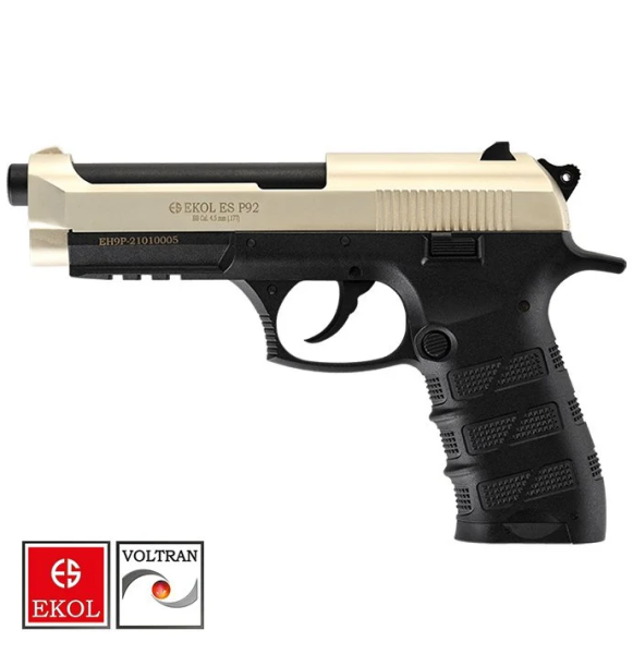 Ekol ES P92 Havalı Tabanca 4.5 mm - Saten