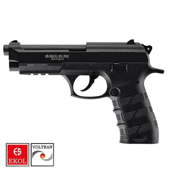 Ekol ES P92 Havalı Tabanca 4.5 mm - Siyah