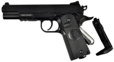 ASG STI Duty One Blowback Siyah Havalı Tabanca - 4.5mm CO₂