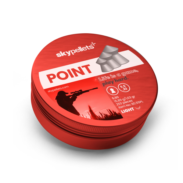 Sky Pellets 5,5 mm Point Light Saçma 250 Adet - 15,89 Grain