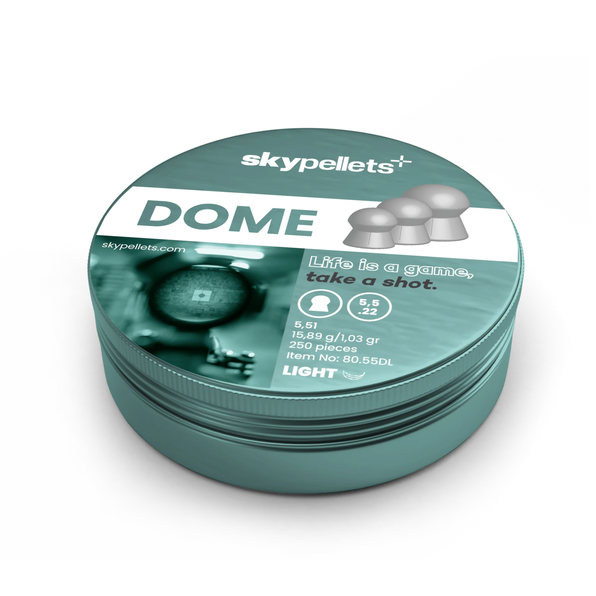 Sky Pellets 5,5 mm Dome Light Saçma 125 Adet - 15,89 Grain