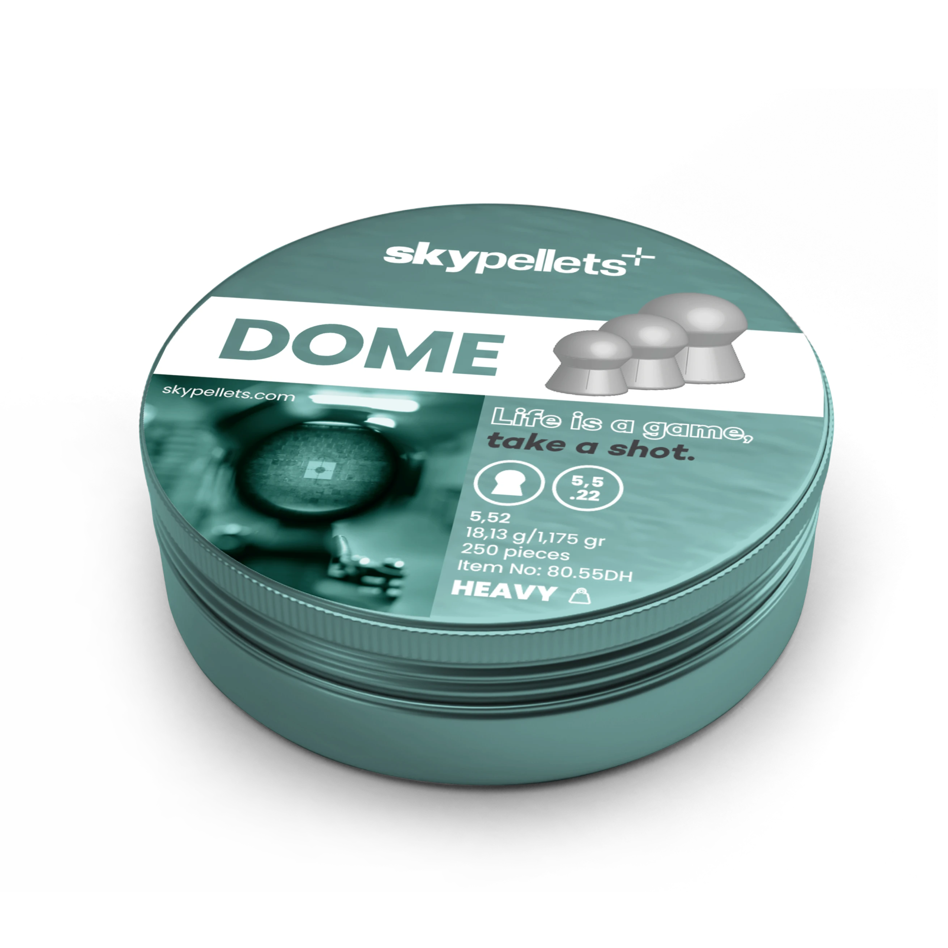 Sky Pellets 5,5 mm Dome Heavy Saçma 250 Adet - 18,13 Grain