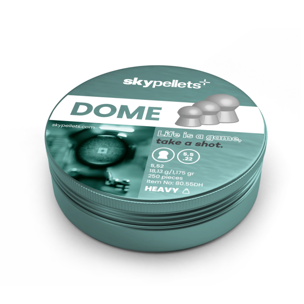 Sky Pellets 5,5 mm Dome Heavy Saçma 250 Adet - 18,13 Grain
