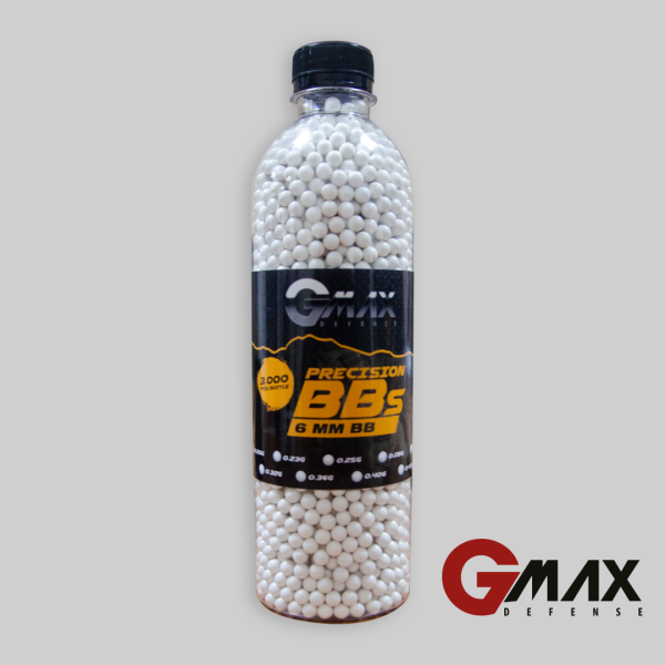 GMax Defense 0,20 Gram 6 mm Airsoft BB 3000 Adet