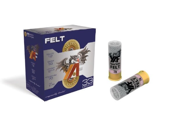 YAF 33 Gram Keçe 12 Kalibre Av Fişeği