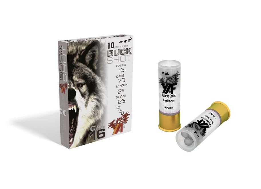 YAF Buckshot 9 Pellets 16 Kalibre Şevrotin