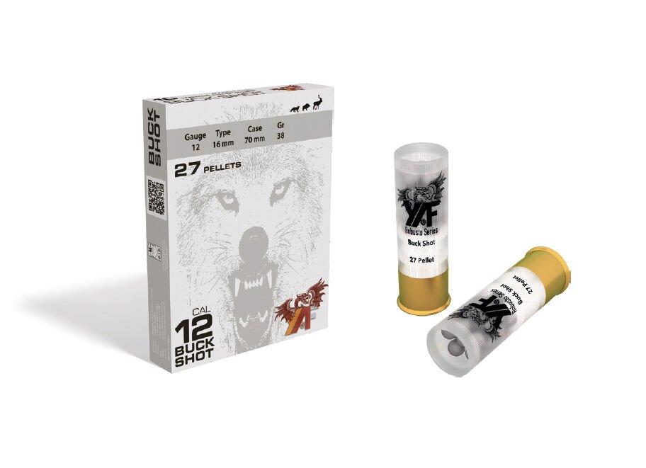 YAF Buckshot 27 Pellets 12 Kalibre Şevrotin