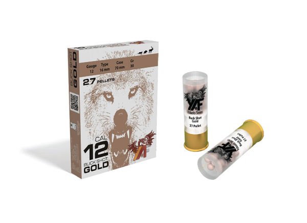 YAF Buckshot Gold 9 Pellets 12 Kalibre Şevrotin