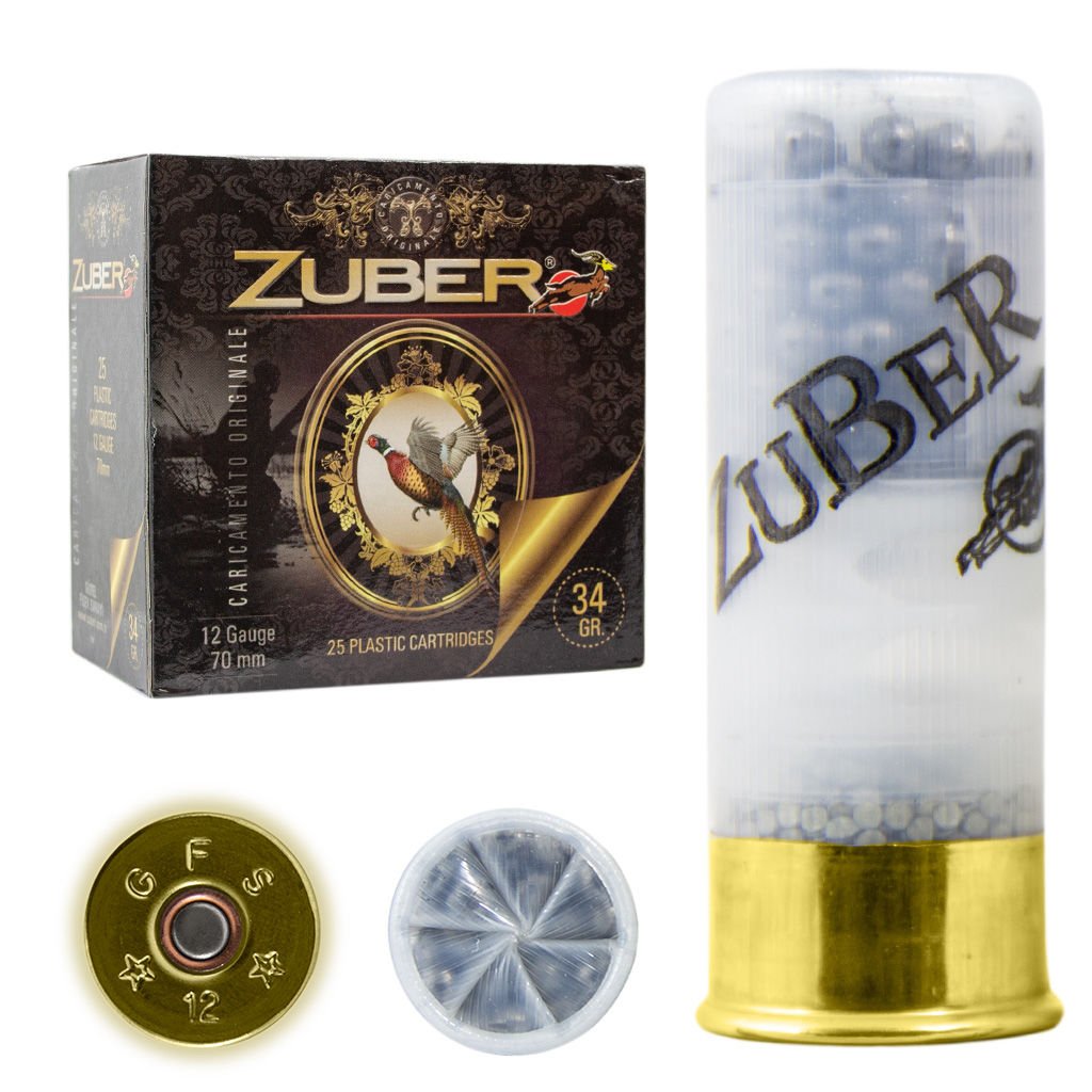 Zuber 34 Gram 12 Kalibre Av Fişeği