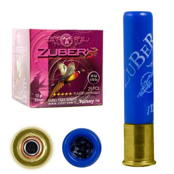Zuber 12 Gram 36 Kalibre Av Fişeği