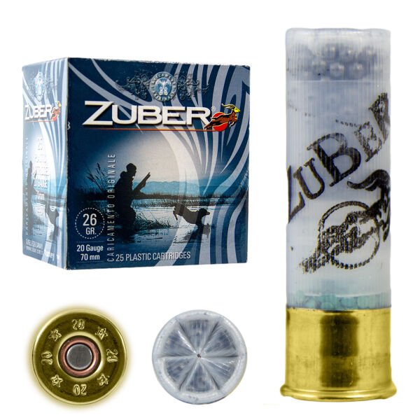 Zuber 26 Gram 20 Kalibre Av Fişeği