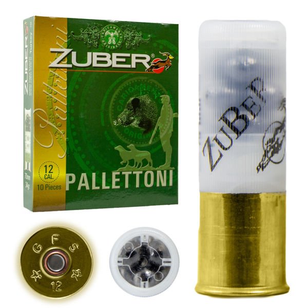 Zuber Pallettoni Palla 12 Kalibre Şevrotin