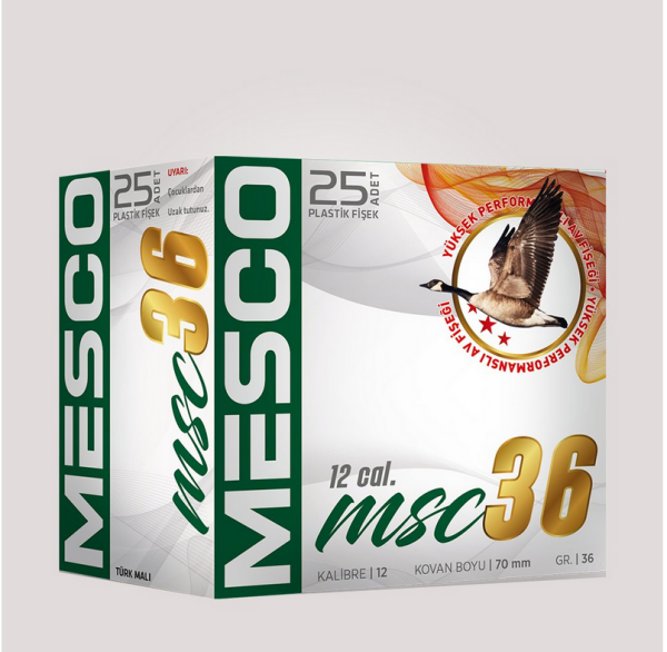 Mesco 36 Gram Bior 12 Kalibre Av Fişeği