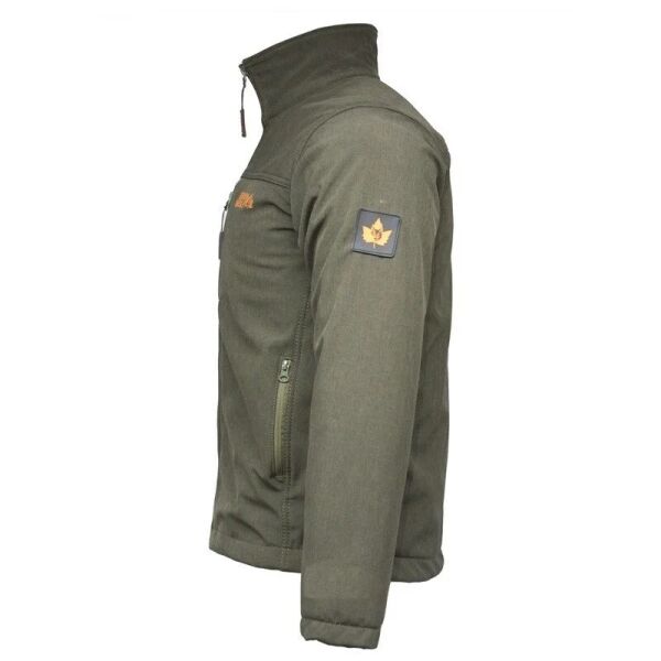 Softshell Polarlı Mont - Su Ve Rüzgar Geçirmez (HAKİ)