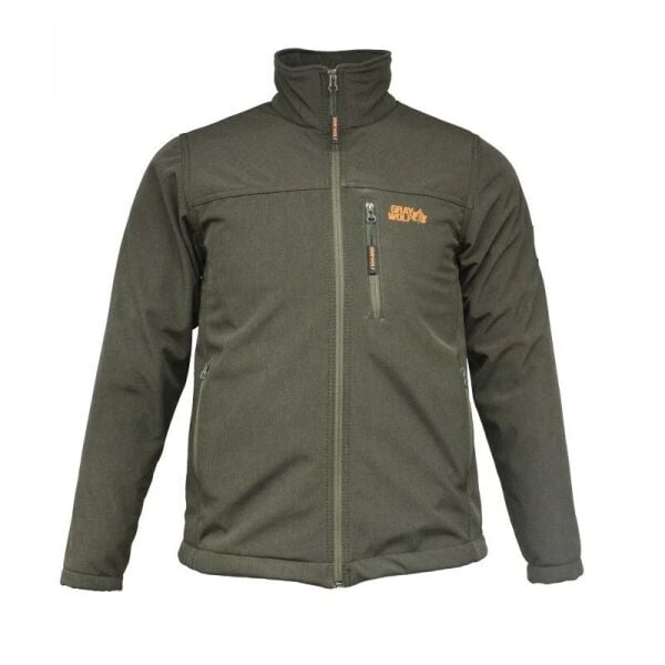 Softshell Polarlı Mont - Su Ve Rüzgar Geçirmez (HAKİ)