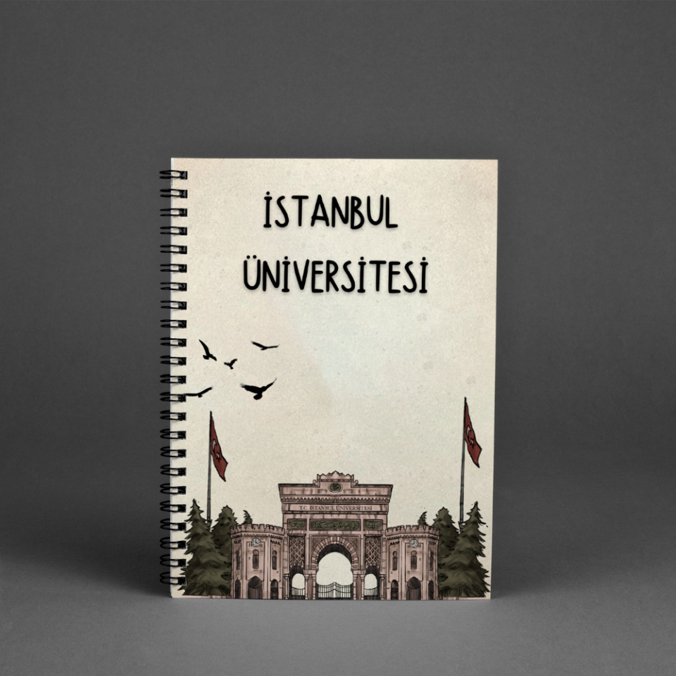 İstanbul Üniversitesi Özel Tasarım Defter 03