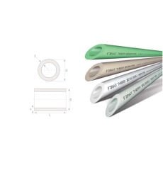 Fıratboru Pprc 20 Mm Boru Pn20 20’Lik Yapışma Boru 4 Mt
