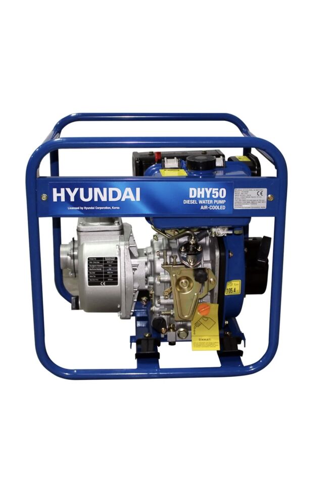 Hyundai DHY50E Marşlı Dizel 2’Lik Su Motoru