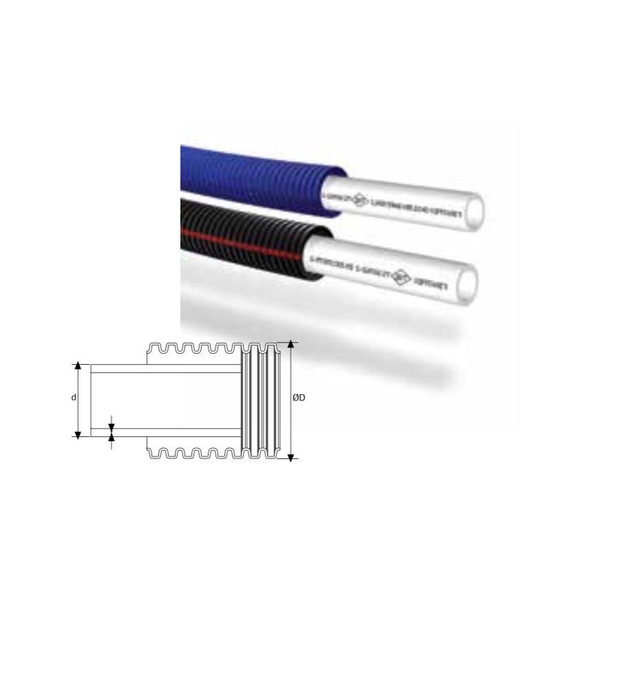Fıratboru Pex Kılıflı Boru Mavi 16x2,0