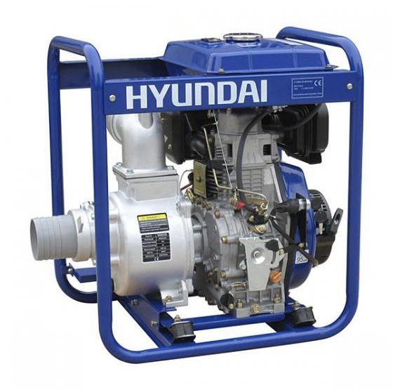 Hyundai DHYD100LE Marşlı Dizel Yüksek Basınçlı Döküm 3’Lük Su Motoru