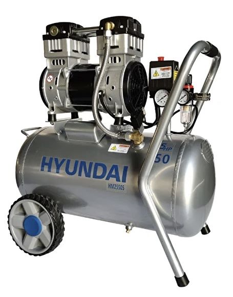Hyundai HM2550S Sessiz Tip Hava Kompresörü 50 Lt
