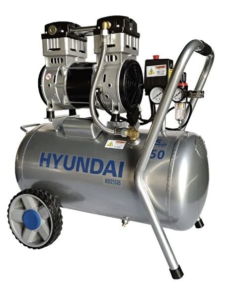 Hyundai HM2550S Sessiz Tip Hava Kompresörü 50 Lt