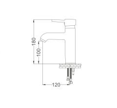 Gms Çağla Mix Lavabo Bataryası Cm100