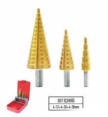 Bay-Tec Kademeli Matkap Ucu Seti Mu1578