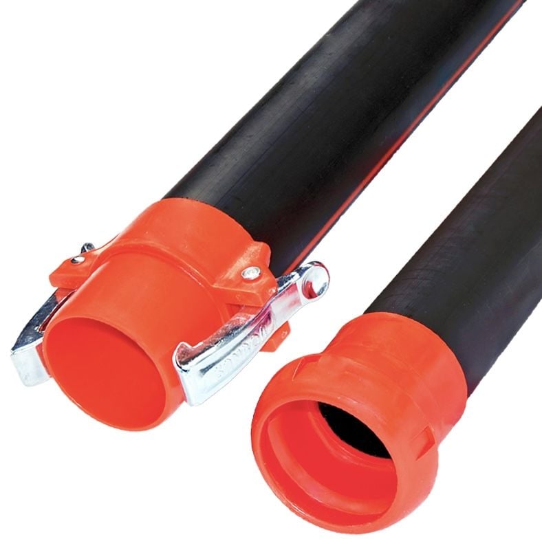 125 Mm Mandallı Sulama Borusu 6 Metre