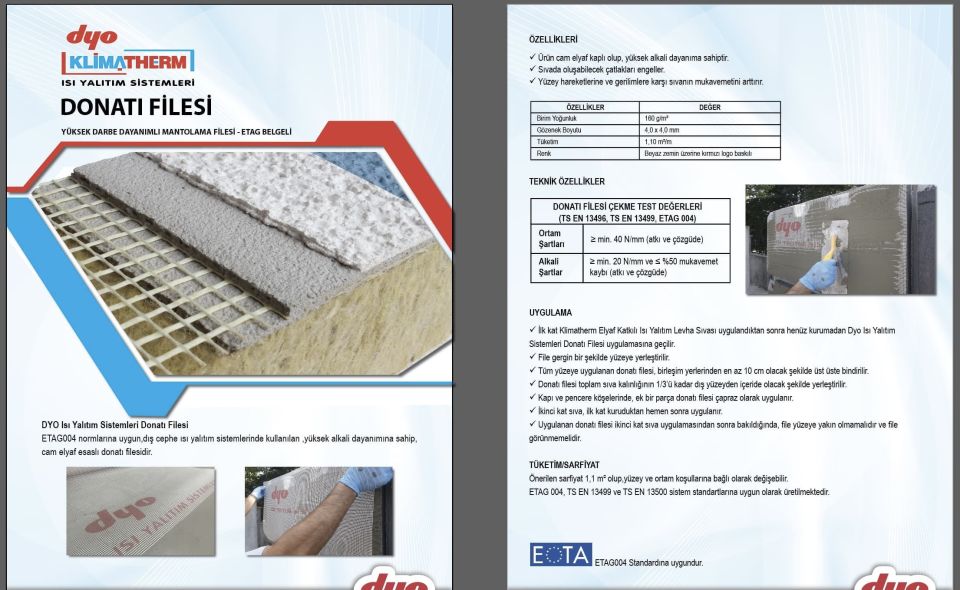 Dyo Klimaterm Karbonlu 30 Mm Isı Yalıtım Levhası (Mantolama) 3 Cm Takım Fiyat