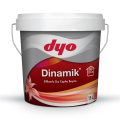 Dyo Dinamik Silikonlu Dış Cephe Duvar Boyası 15 Lt #Tüm Renkler#