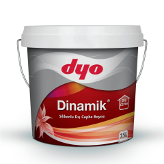 Dyo Dinamik Silikonlu Dış Cephe Duvar Boyası 7,5 Lt #Tüm Renkler#