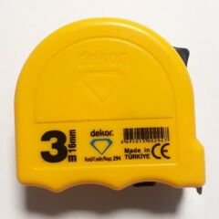 Dekor 3m x 16mm Şerit Metre 294