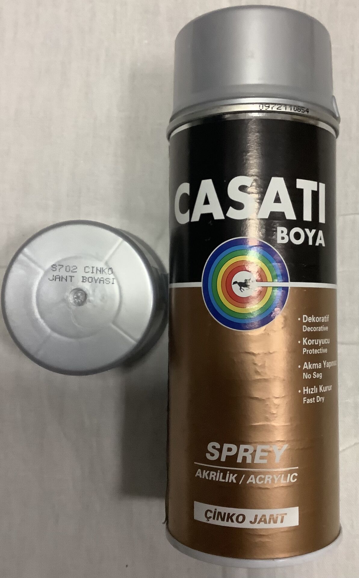 Casati 400ml Çinko Jant Boyası Sprey