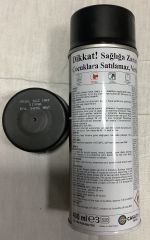 Casati 400ml Düz Mat Siyah Sprey Boya
