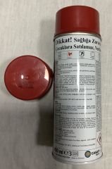 Casati 400ml Düz Kırmızı Sprey Boya