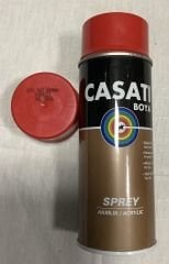 Casati 400ml Düz Bayrak Kırmızı Sprey Boya