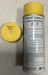 Casati 400ml Düz Taksi Sarısı Sprey Boya