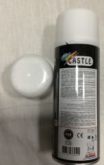 Castle 400ml Düz Beyaz Sprey Boya