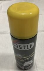 Castle 400ml  Düz Sarı Sprey Boya