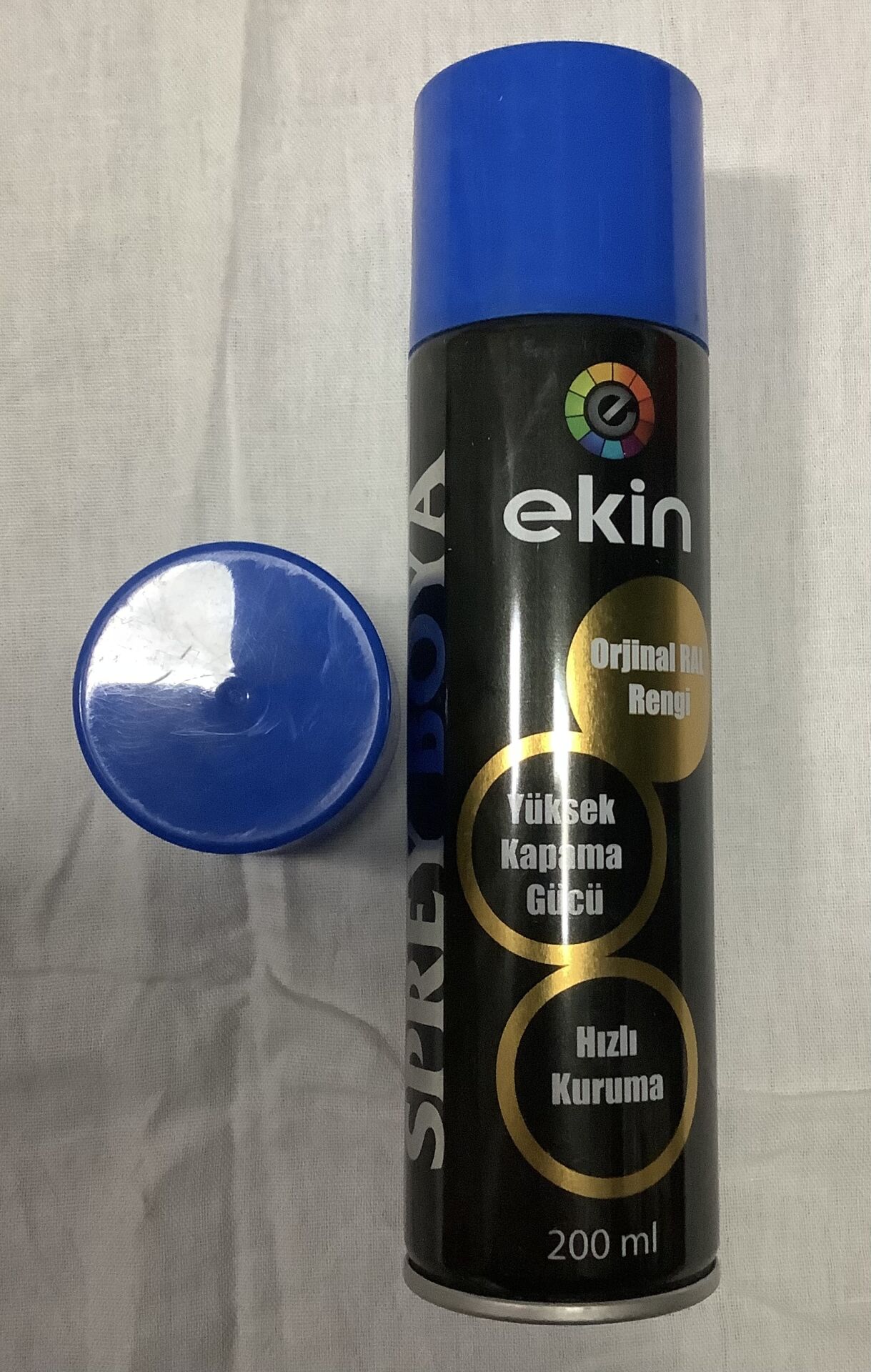 200ml Düz Mavi Sprey Boya