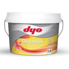 Dyo Dinamik Silikonlu İpek Mat İç Cephe Boyası 2,5 LT #tüm Renkler#