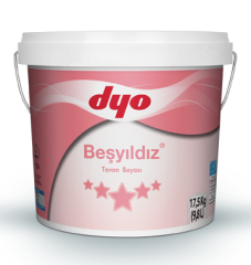 Dyo Beşyıldız Beyaz Tavan Boyası 17,5 Kğ