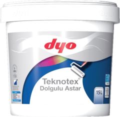 Dyo Teknotex Silikonlu Dolgulu Astar İç/Dış 15 Lt