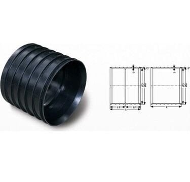 100 Mm Koriğe Boru Manşonu 110’Luk Koriğe Boru Manşonu