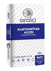 Ar Alçı Kartonpiyer Alçısı Çabuk Donan Alçı 30 Kğ