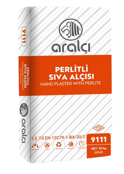 Ar Alçı Perlitli Sıva Alçısı Tamir Alçısı 35 Kğ