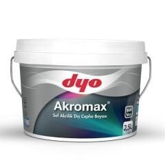 Dyo Akromax Saf Akrilik Dış Cephe Duvar Boyası 2,5 Lt #Tüm Renkler#